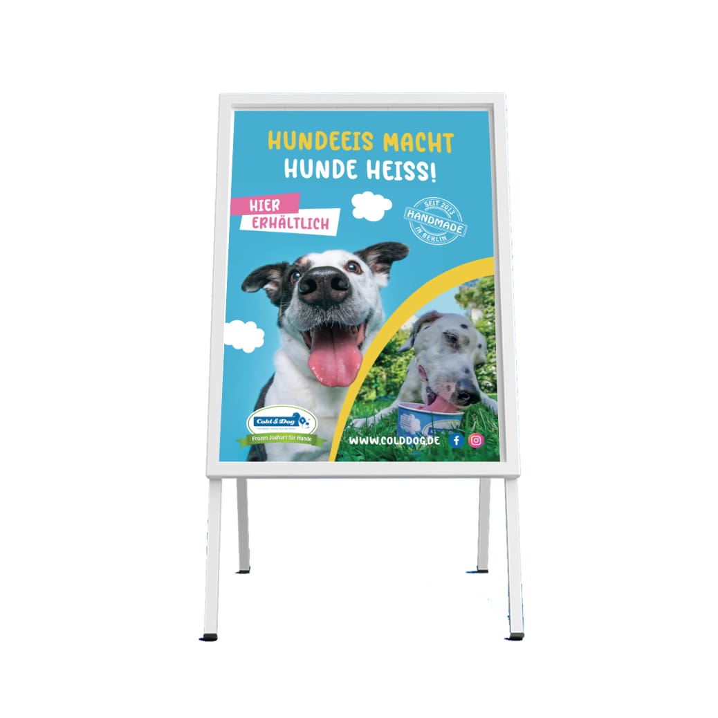 A1 Plakat Frozen Joghurt