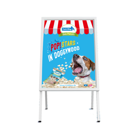 A1 Plakat Hundepopcorn