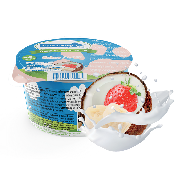 12x Hundeeis vegan - Coco Bello 90ml