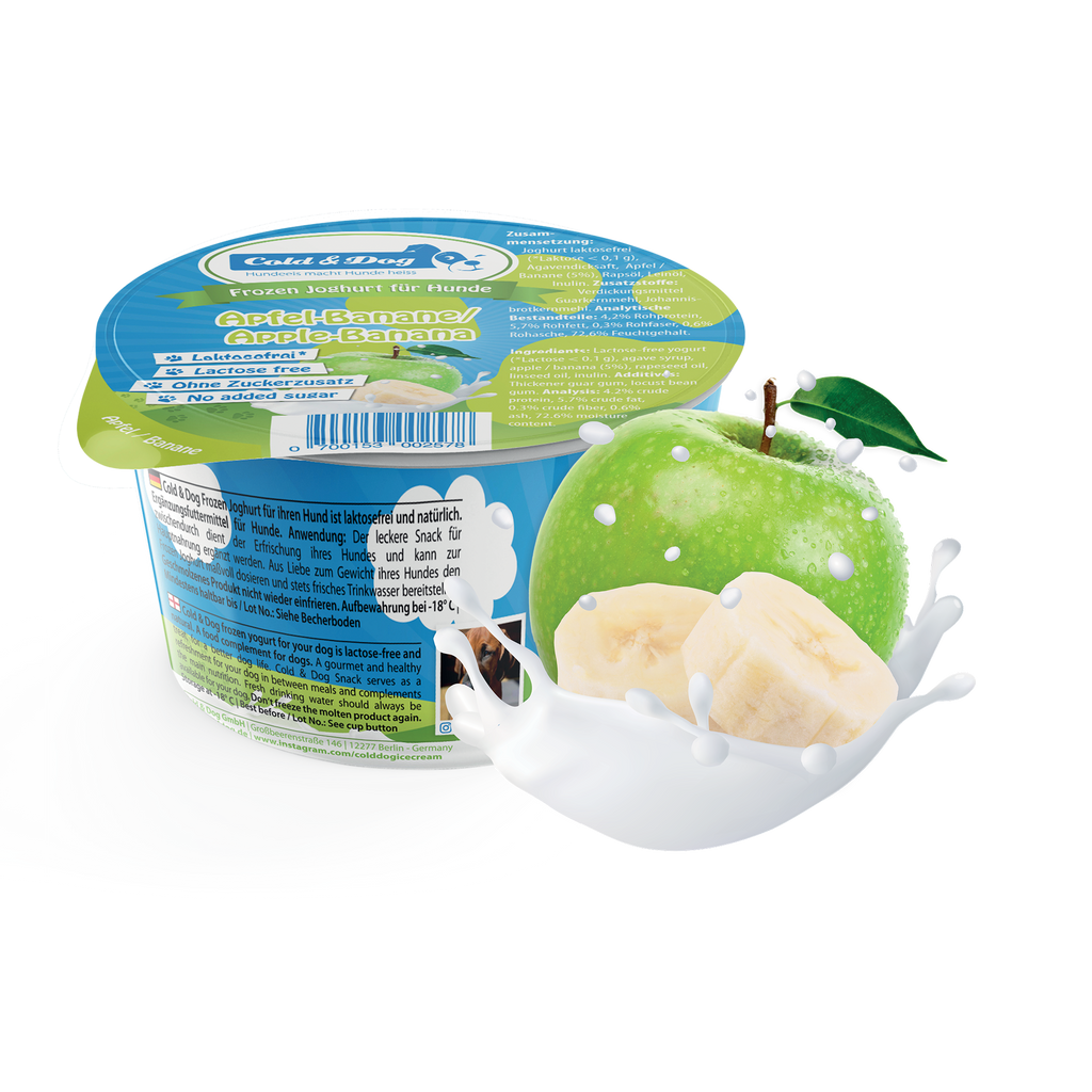 12x Hundeeis die Fruchtbombe 90ml