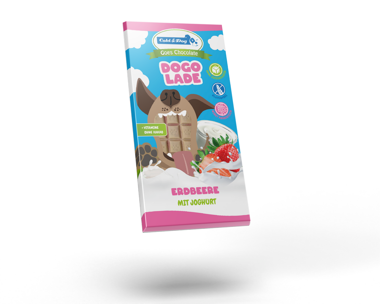 Dogolade Erdbeere Joghurt 3x100g
