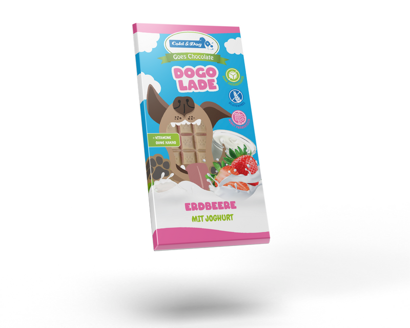 Dogolade Erdbeere Joghurt 3x100g