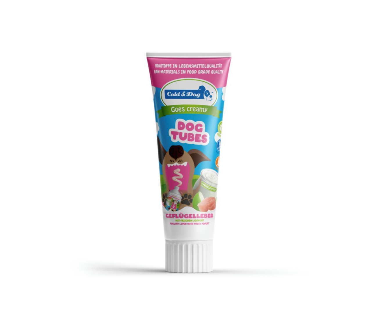 Joghurt Tube Geflügelleber 6 Stück a 75g