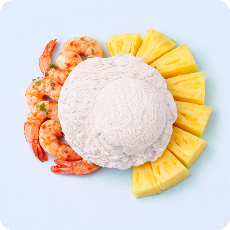 12x Hundeeis der tropische Shrimpcocktail 90ml