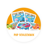 Pop & Schleckbox mit 24 Hundeeisbechern (90ml) & 5 Popcorntüten (90g) - Versandkostenfrei 90ml