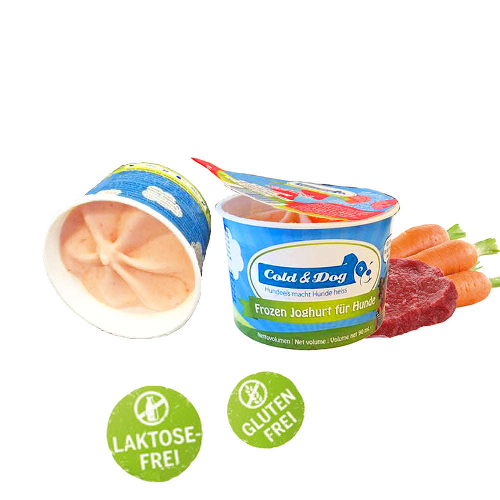 12x Hundeeis der saftige Fleischige 90ml