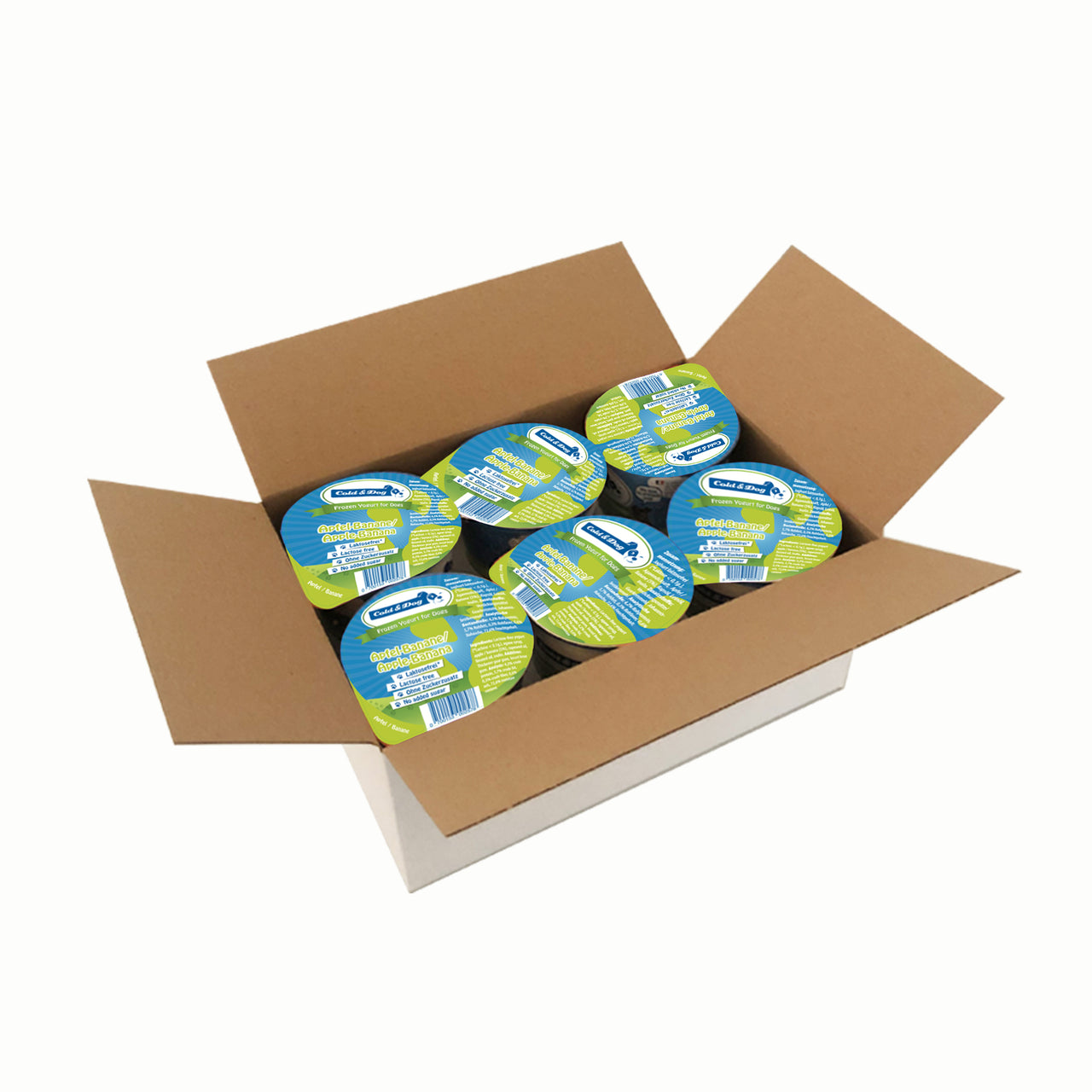 12x Hundeeis die Fruchtbombe 90ml