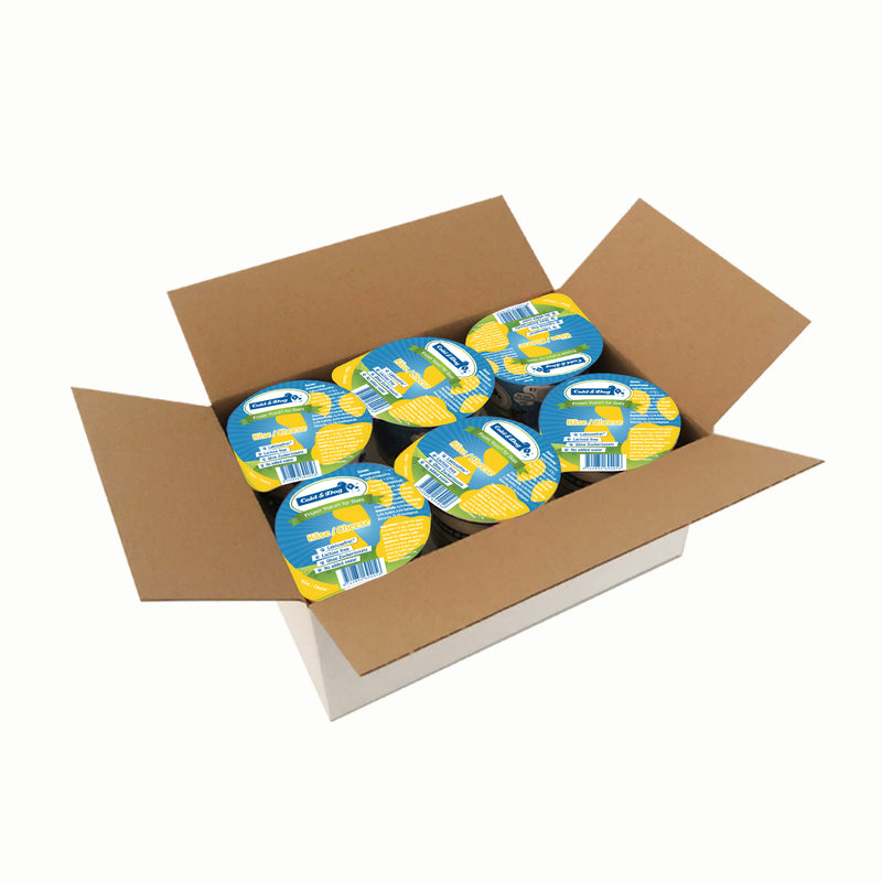 12x Hundeeis der herzhafte Käsetraum 90ml