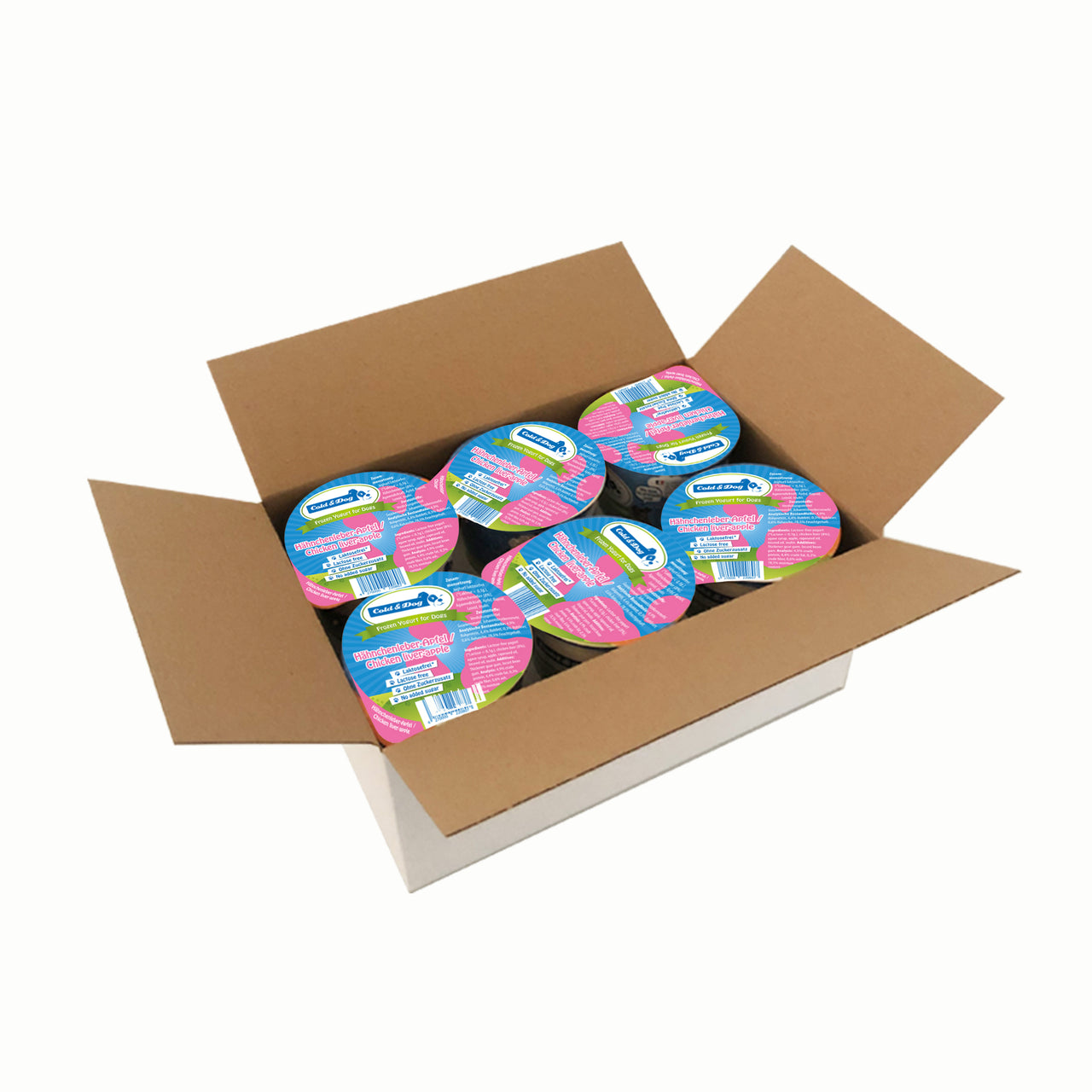 12x Hundeeis der Überflieger 90ml