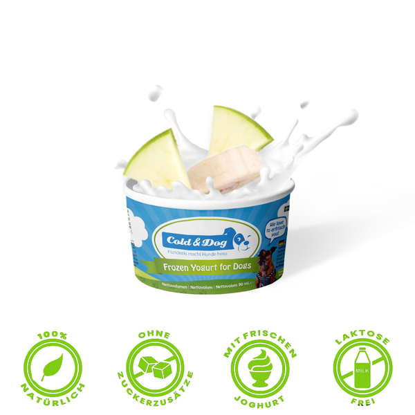 12x Hundeeis die Fruchtbombe 90ml