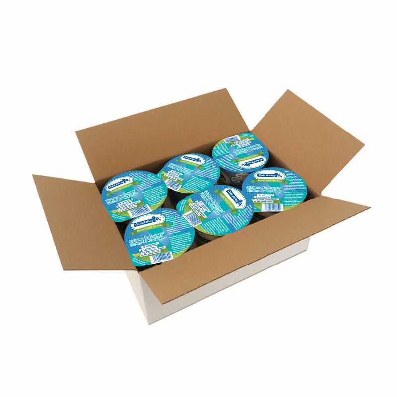 12x Hundeeis der tropische Shrimpcocktail 90ml